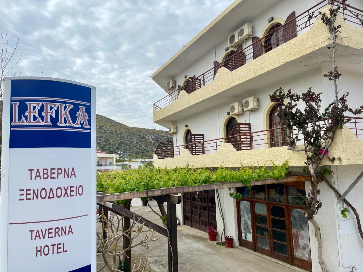 Lefka Hotel Kolymbari Exterior foto